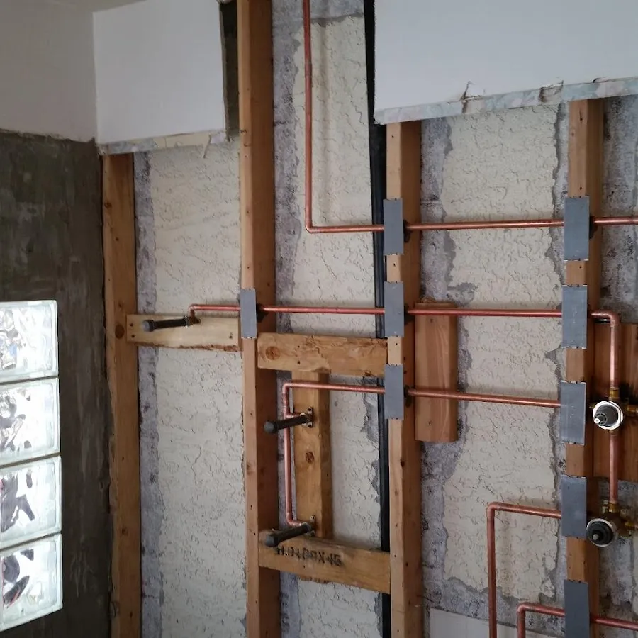 Copper pipe installation for Repiping in Greece